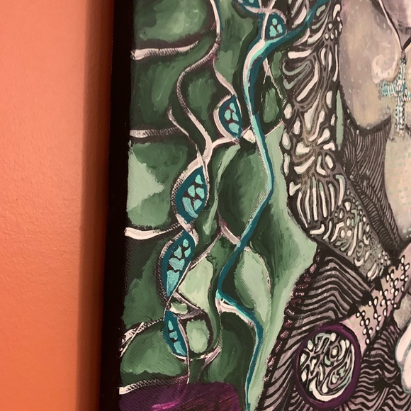 Female Grace- an original large acrylic painting - Picture 8 of 9